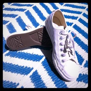 Converse White LEATHER AllStars